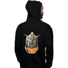 Load image into Gallery viewer, Shirts Pullover Hoodies, Unisex / Small / Black Skull Warrior