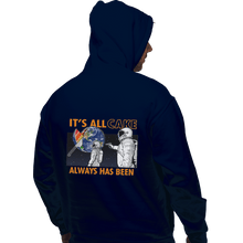 Load image into Gallery viewer, Shirts Zippered Hoodies, Unisex / Small / Navy It's All Cake