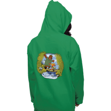 Load image into Gallery viewer, Daily_Deal_Shirts Pullover Hoodies, Unisex / Small / Irish Green Sherwood Awaits