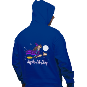 Shirts Pullover Hoodies, Unisex / Small / Royal Blue It Was Agatha All Along