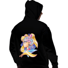 Load image into Gallery viewer, Shirts Pullover Hoodies, Unisex / Small / Black Magical Lock and Time Key