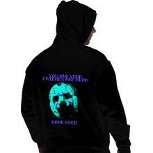 Load image into Gallery viewer, Secret_Shirts Pullover Hoodies, Unisex / Small / Black GAME OVER NES