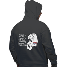 Load image into Gallery viewer, Shirts Pullover Hoodies, Unisex / Small / Charcoal I'm Just A Bill