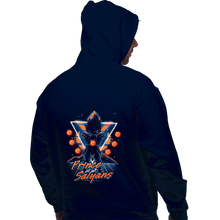 Load image into Gallery viewer, Shirts Pullover Hoodies, Unisex / Small / Navy Retro Saiyan Prince