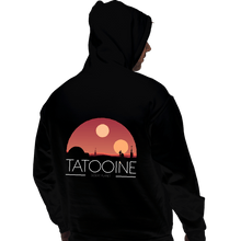 Load image into Gallery viewer, Shirts Pullover Hoodies, Unisex / Small / Black Desert Planet