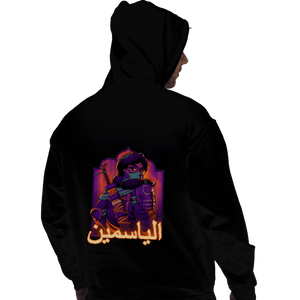 Daily_Deal_Shirts Pullover Hoodies, Unisex / Small / Black Jasmine Lights