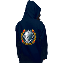 Load image into Gallery viewer, Secret_Shirts Pullover Hoodies, Unisex / Small / Navy A Cornered Fox