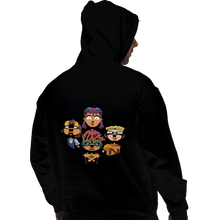 Load image into Gallery viewer, Shirts Pullover Hoodies, Unisex / Small / Black Bohemian Power
