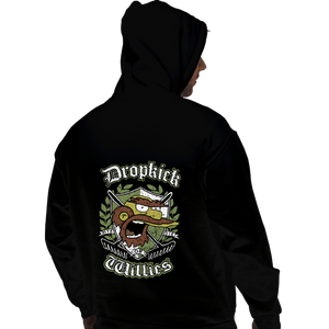 Daily_Deal_Shirts Pullover Hoodies, Unisex / Small / Black Dropkick Willies