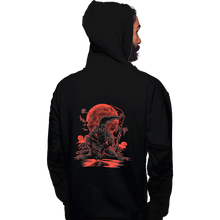 Load image into Gallery viewer, Daily_Deal_Shirts Pullover Hoodies, Unisex / Small / Black Blood Moon Rises