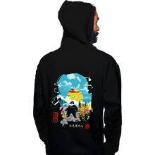 Load image into Gallery viewer, Daily_Deal_Shirts Pullover Hoodies, Unisex / Small / Black Crimson Aviator