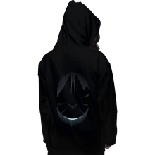 Load image into Gallery viewer, Shirts Zippered Hoodies, Unisex / Small / Black Minimal Falcon