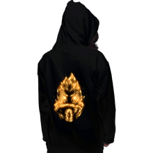Load image into Gallery viewer, Daily_Deal_Shirts Pullover Hoodies, Unisex / Small / Black Golden Saiyan Prince