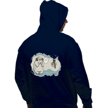 Load image into Gallery viewer, Daily_Deal_Shirts Pullover Hoodies, Unisex / Small / Navy Hoth In Here