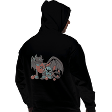 Load image into Gallery viewer, Shirts Pullover Hoodies, Unisex / Small / Black Dragon Cuties