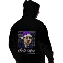 Load image into Gallery viewer, Shirts Pullover Hoodies, Unisex / Small / Black Santa Mike