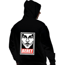Load image into Gallery viewer, Shirts Pullover Hoodies, Unisex / Small / Black Beret