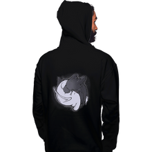Load image into Gallery viewer, Shirts Pullover Hoodies, Unisex / Small / Black Dragon Tao