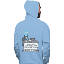 Load image into Gallery viewer, Shirts Zippered Hoodies, Unisex / Small / Royal Blue I Hate Earth