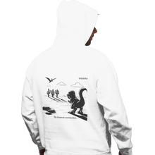 Load image into Gallery viewer, Shirts Zippered Hoodies, Unisex / Small / White T-Rex Run
