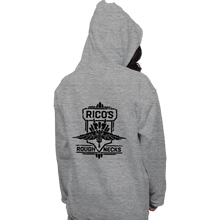 Load image into Gallery viewer, Secret_Shirts Pullover Hoodies, Unisex / Small / Sports Grey Rico's Roughnecks!