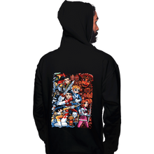 Load image into Gallery viewer, Daily_Deal_Shirts Pullover Hoodies, Unisex / Small / Black Morphin Pilgrim