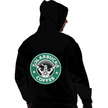 Load image into Gallery viewer, Shirts Pullover Hoodies, Unisex / Small / Black Wake Up And Praise The Coffee
