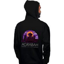 Load image into Gallery viewer, Shirts Pullover Hoodies, Unisex / Small / Black Agrabah Desert Kingdom
