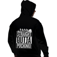 Load image into Gallery viewer, Shirts Pullover Hoodies, Unisex / Small / Black Straight Outta Pochinki