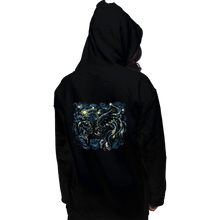 Load image into Gallery viewer, Secret_Shirts Pullover Hoodies, Unisex / Small / Black Starry Predator