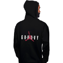 Load image into Gallery viewer, Shirts Pullover Hoodies, Unisex / Small / Black Ash Groovy
