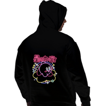 Load image into Gallery viewer, Daily_Deal_Shirts Pullover Hoodies, Unisex / Small / Black Neon Kirby

