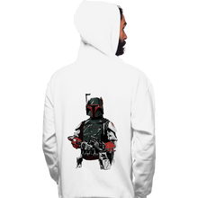 Load image into Gallery viewer, Shirts Pullover Hoodies, Unisex / Small / White Mandalorian Bounterhunter