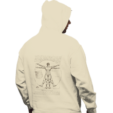 Load image into Gallery viewer, Shirts Pullover Hoodies, Unisex / Small / Sand Eren Vitruvian