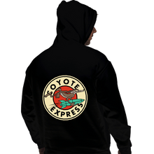 Load image into Gallery viewer, Daily_Deal_Shirts Pullover Hoodies, Unisex / Small / Black Coyote Express