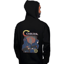 Load image into Gallery viewer, Shirts Pullover Hoodies, Unisex / Small / Black Cobra