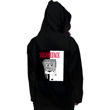 Load image into Gallery viewer, Shirts Pullover Hoodies, Unisex / Small / Black Squareface