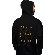 Load image into Gallery viewer, Shirts Pullover Hoodies, Unisex / Small / Black Spoopy Walk