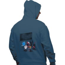 Load image into Gallery viewer, Shirts Pullover Hoodies, Unisex / Small / Indigo Blue School Of Villains