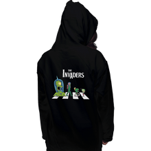 Load image into Gallery viewer, Shirts Zippered Hoodies, Unisex / Small / Black The Invaders