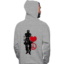 Load image into Gallery viewer, Shirts Pullover Hoodies, Unisex / Small / Sports Grey Crimson Josuke