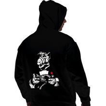Load image into Gallery viewer, Shirts Pullover Hoodies, Unisex / Small / Black Cat Father