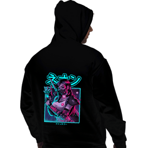 Shirts Pullover Hoodies, Unisex / Small / Black Neon Fantasy VII