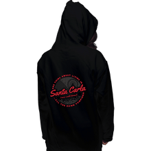 Load image into Gallery viewer, Secret_Shirts Pullover Hoodies, Unisex / Small / Black Santa Carla