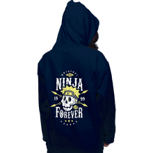 Load image into Gallery viewer, Shirts Pullover Hoodies, Unisex / Small / Navy Ninja Forever