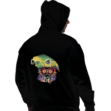 Load image into Gallery viewer, Shirts Pullover Hoodies, Unisex / Small / Black Majora's Mask