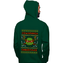 Load image into Gallery viewer, Shirts Pullover Hoodies, Unisex / Small / Forest Michelangelo Christmas