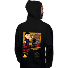 Load image into Gallery viewer, Daily_Deal_Shirts Pullover Hoodies, Unisex / Small / Black Hail To The King