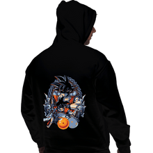 Load image into Gallery viewer, Daily_Deal_Shirts Pullover Hoodies, Unisex / Small / Black Dragon Crest