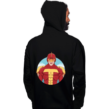 Load image into Gallery viewer, Shirts Pullover Hoodies, Unisex / Small / Black Turbo Man